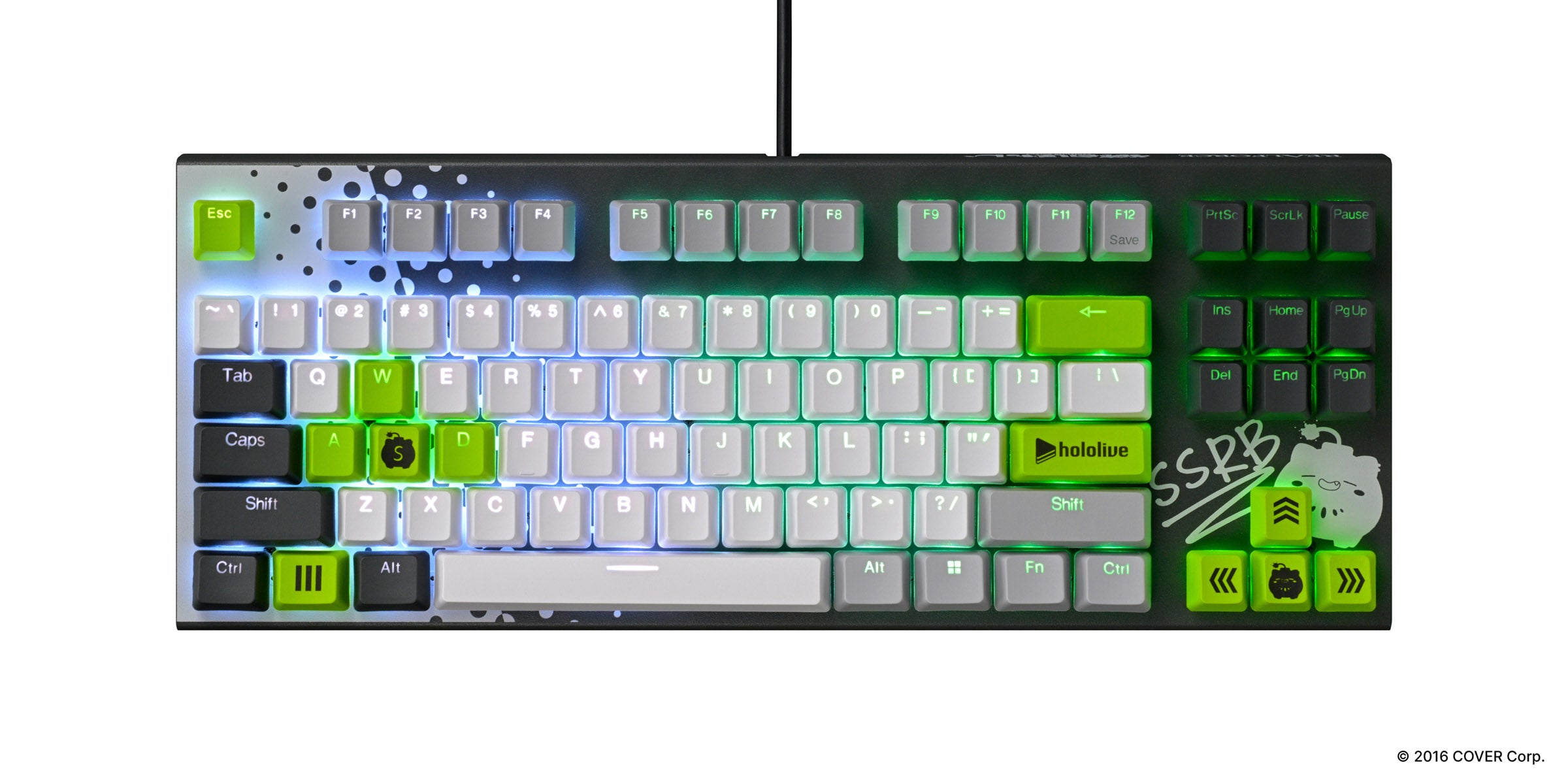 hololive x Realforce GX1 Lion White Botan * Keyboard MKCVUFIB3K |0|